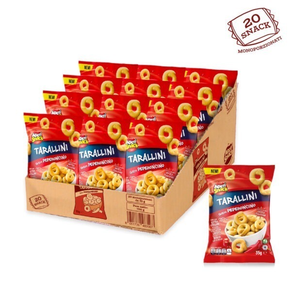 Tarallino Peperoncino 20 snack